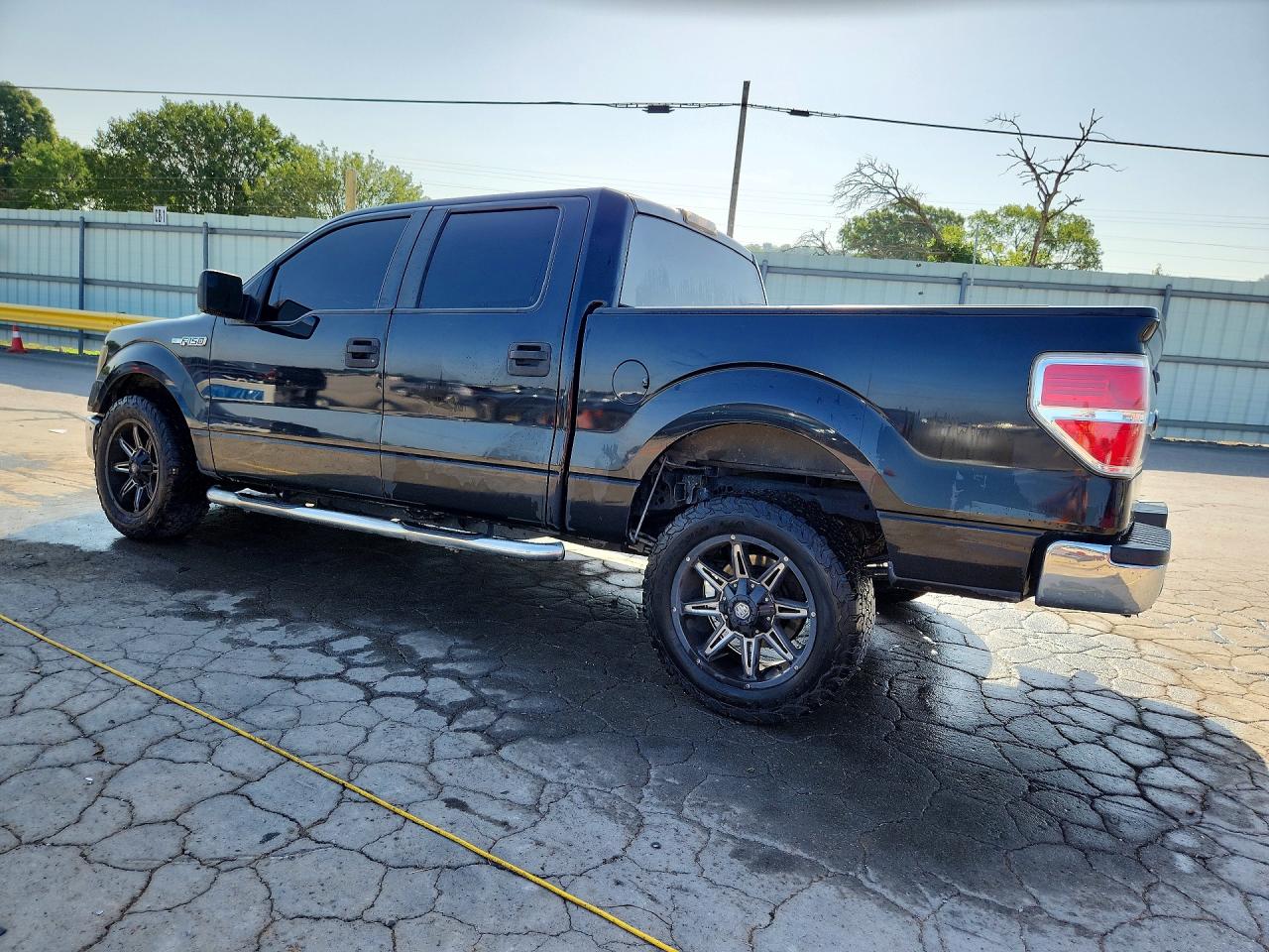 2012 Ford F150 Supercrew Black vin: 1FTEW1CM3CFB29005