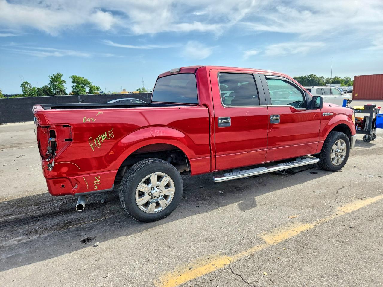 2012 Ford F150 Supercrew Red vin: 1FTEW1CM3CKD71672