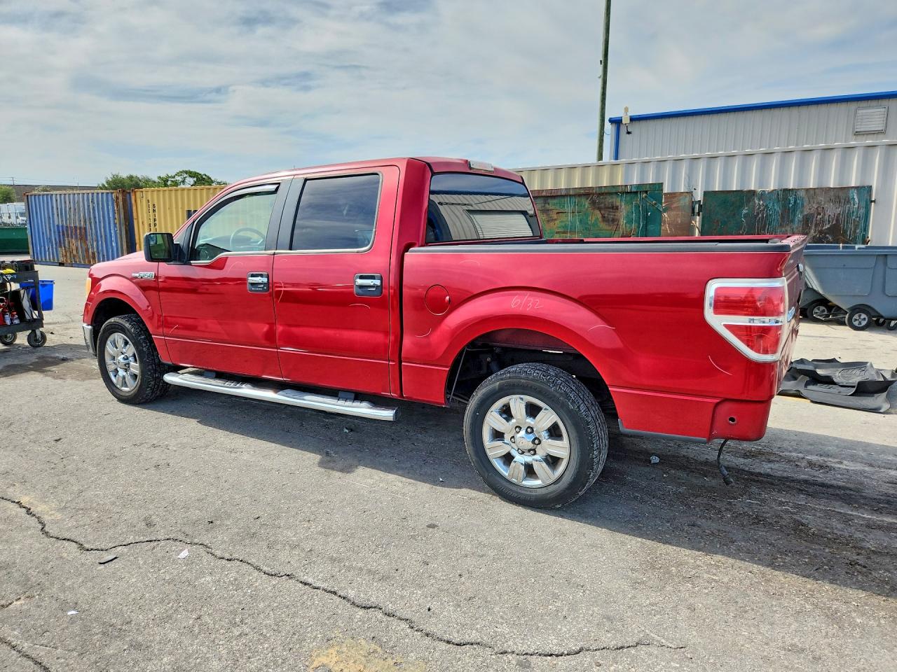 2012 Ford F150 Supercrew Red vin: 1FTEW1CM3CKD71672