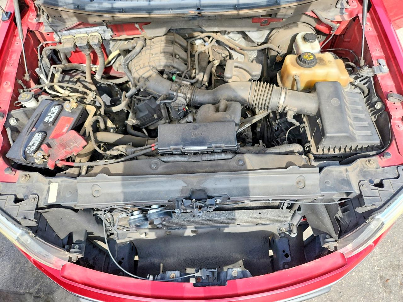 2012 Ford F150 Supercrew Red vin: 1FTEW1CM3CKD71672