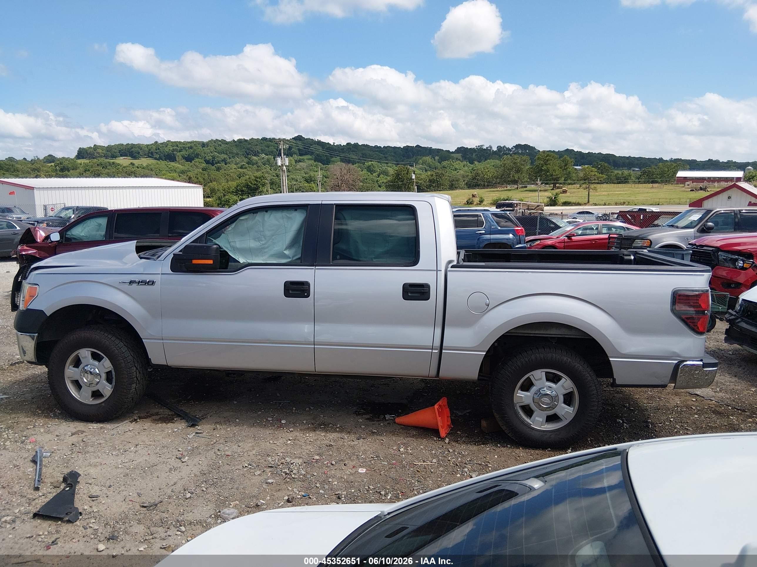 2013 Ford F-150 Xl White vin: 1FTEW1CM3DFA73519