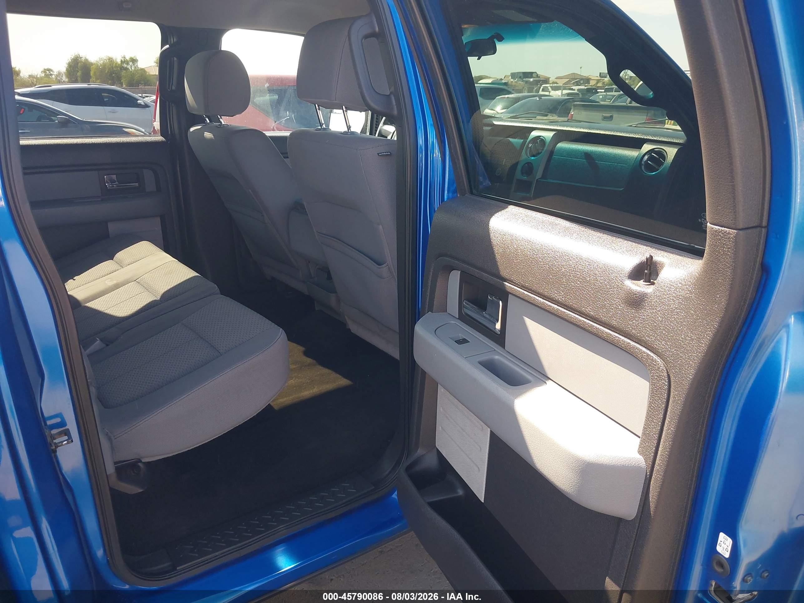 2013 Ford F-150 Xlt Blue vin: 1FTEW1CM3DKD09948