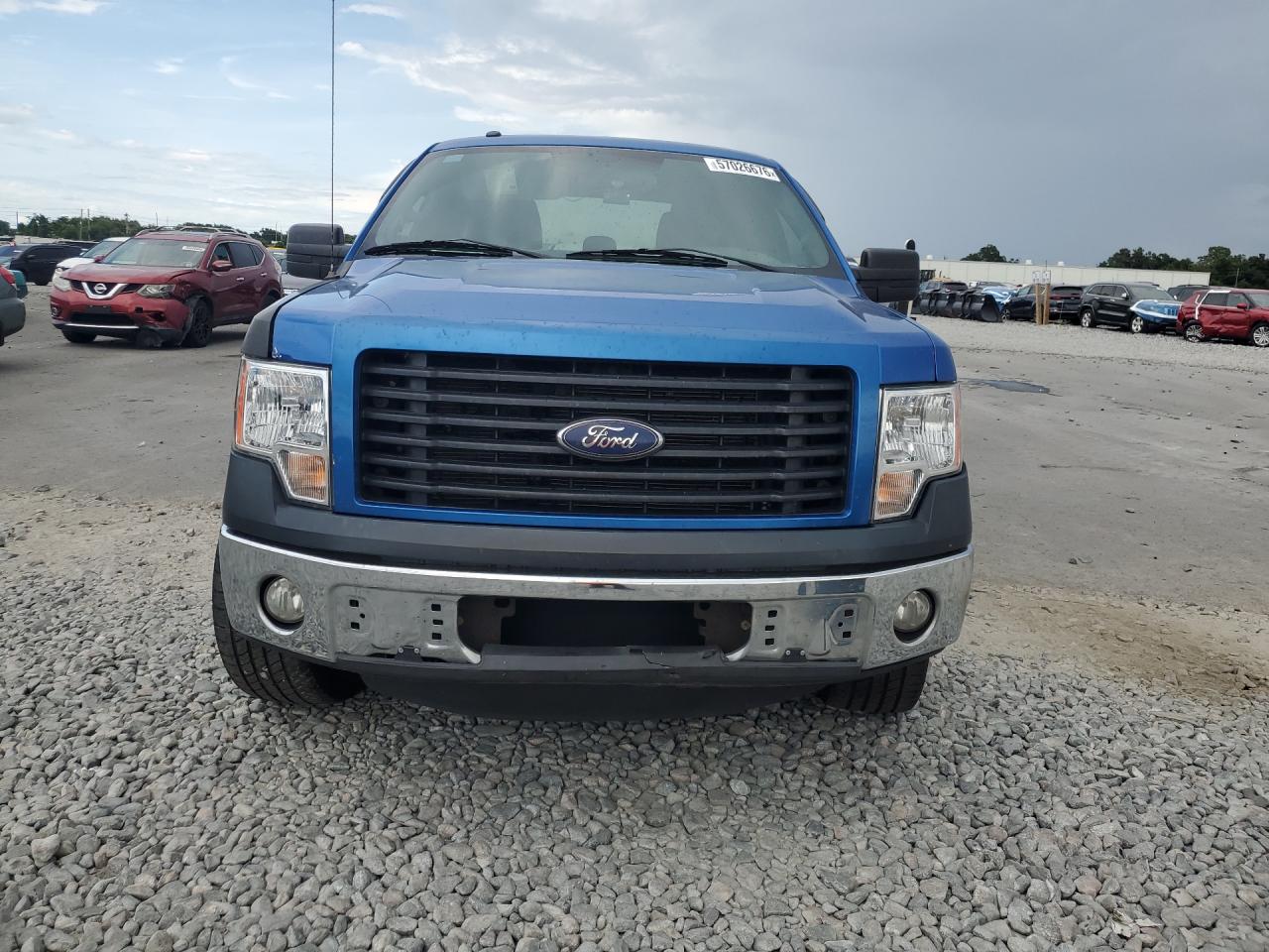 2014 Ford F150 Supercrew Blue vin: 1FTEW1CM3EFB82001