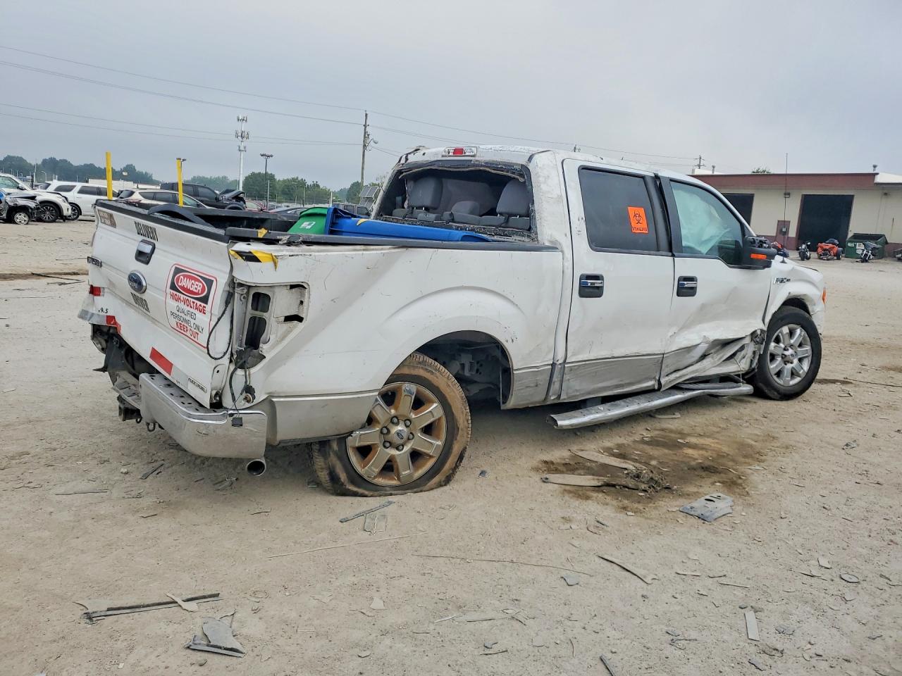 2014 Ford F150 Supercrew Белый vin: 1FTEW1CM3EKD24189