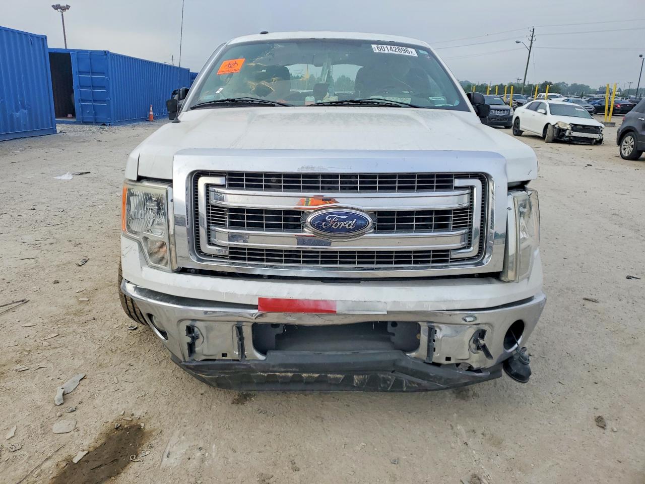 2014 Ford F150 Supercrew Белый vin: 1FTEW1CM3EKD24189