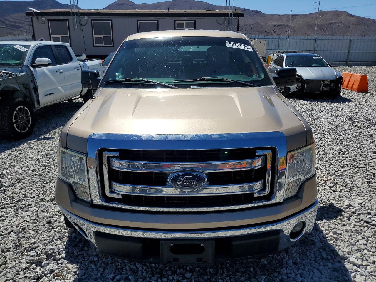 2014 Ford F150 Supercrew Tan vin: 1FTEW1CM3EKD37721