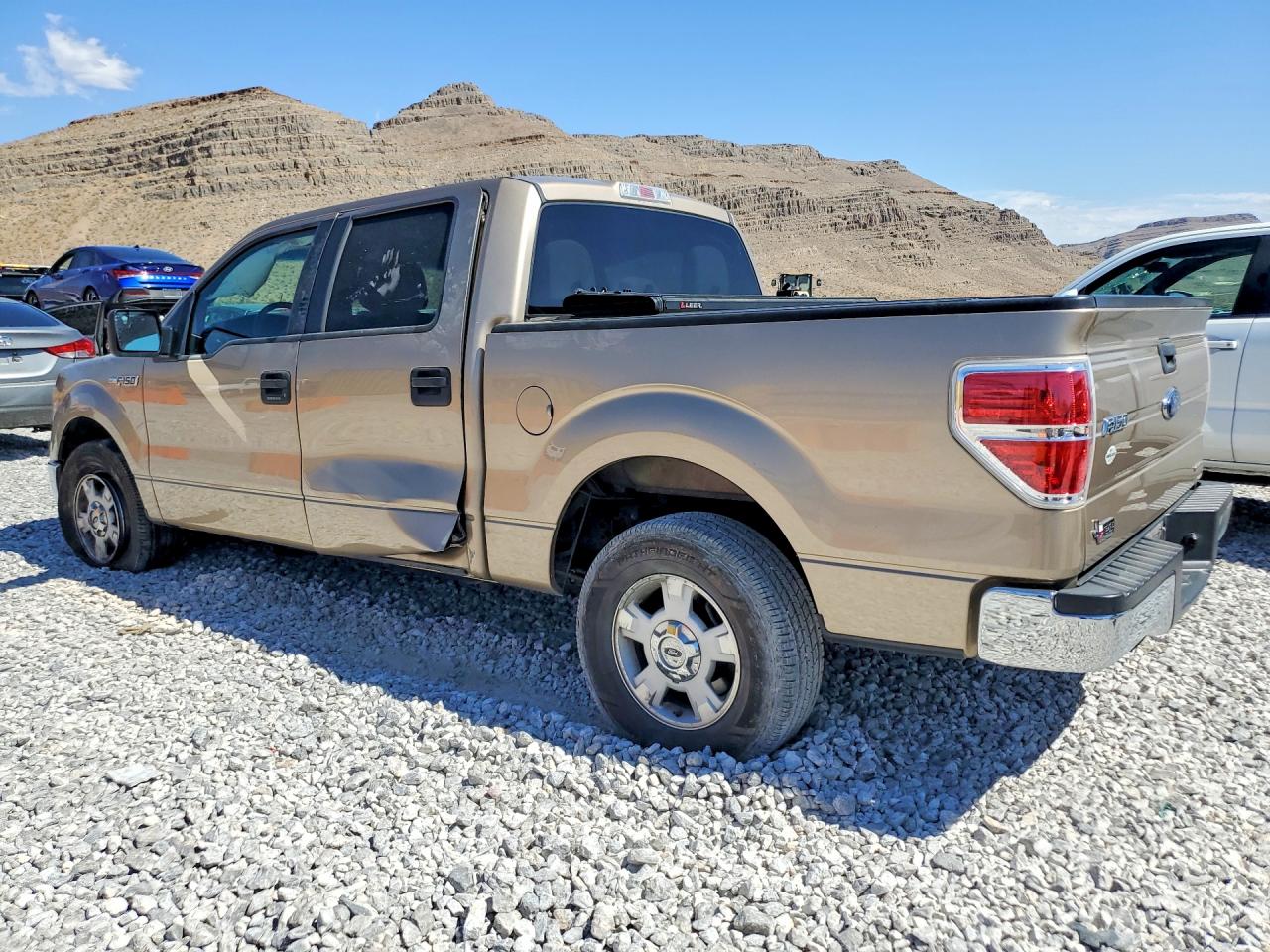 2014 Ford F150 Supercrew Tan vin: 1FTEW1CM3EKD37721