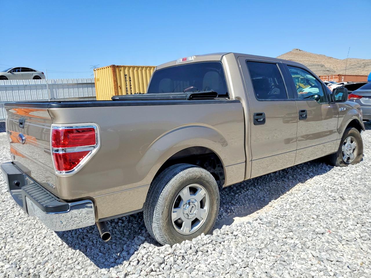 2014 Ford F150 Supercrew Tan vin: 1FTEW1CM3EKD37721