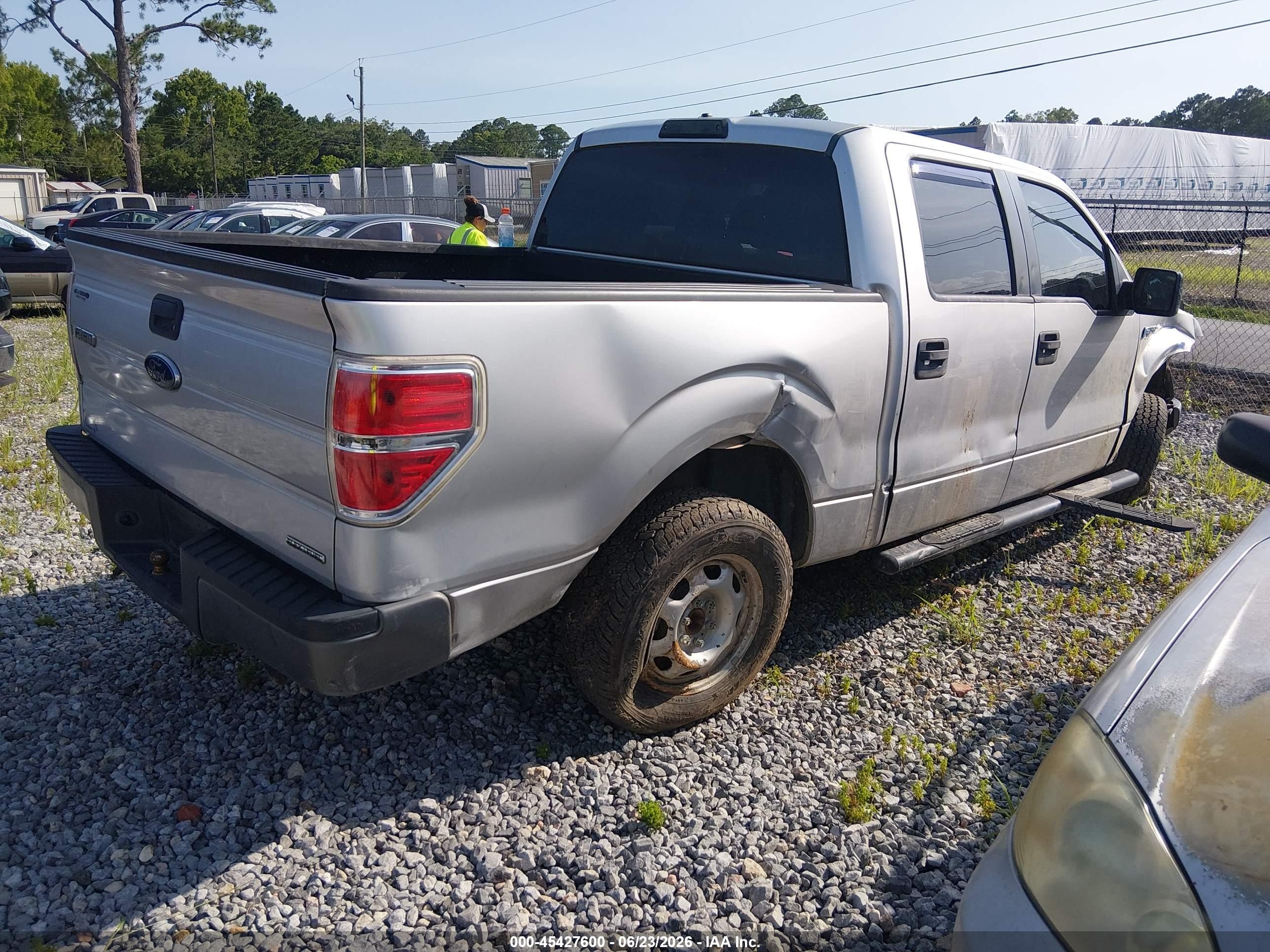 2014 Ford F-150 Stx/xl/xlt Silver vin: 1FTEW1CM3EKF77402