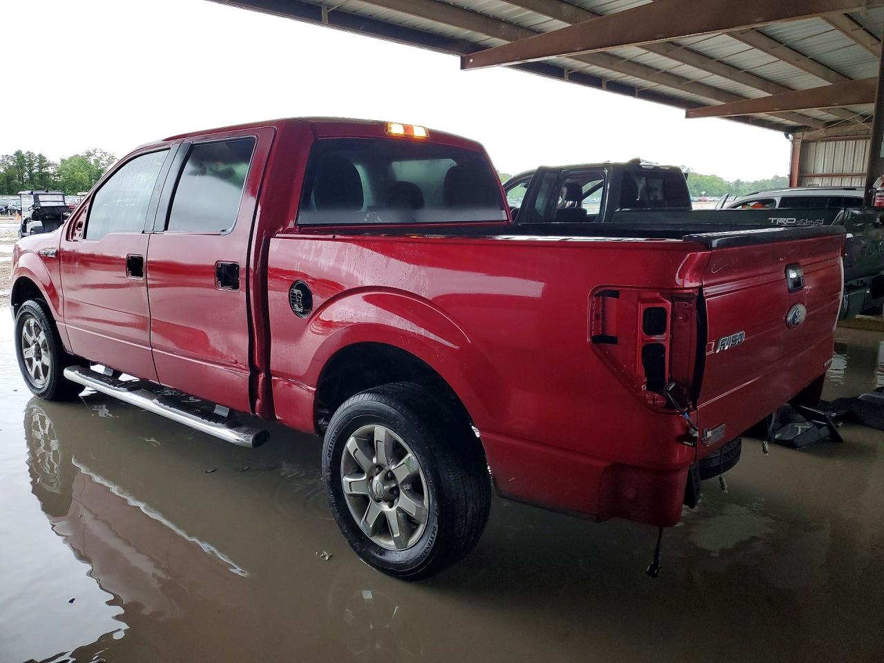 2011 Ford F150 Supercrew Red vin: 1FTEW1CM4BFC58143