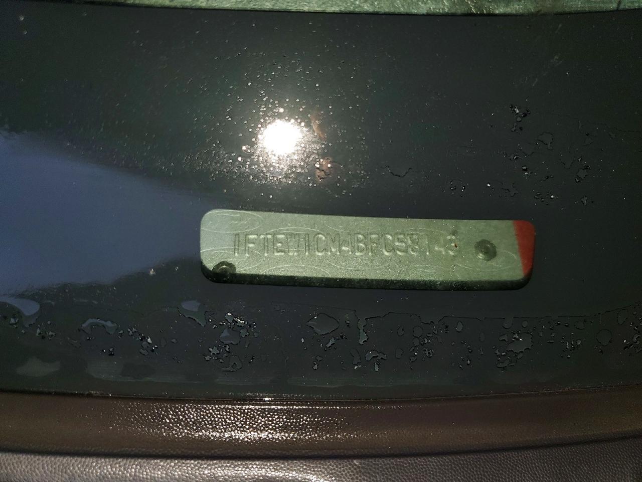 2011 Ford F150 Supercrew Red vin: 1FTEW1CM4BFC58143