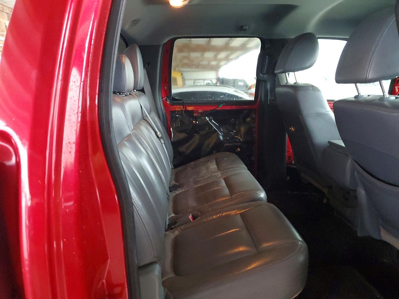 2011 Ford F150 Supercrew Red vin: 1FTEW1CM4BFC58143