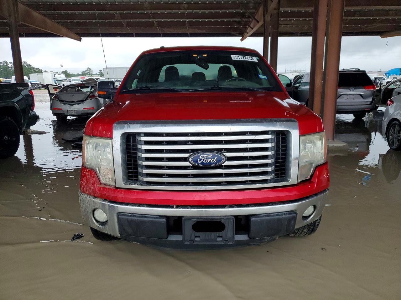 2011 Ford F150 Supercrew Red vin: 1FTEW1CM4BFC58143