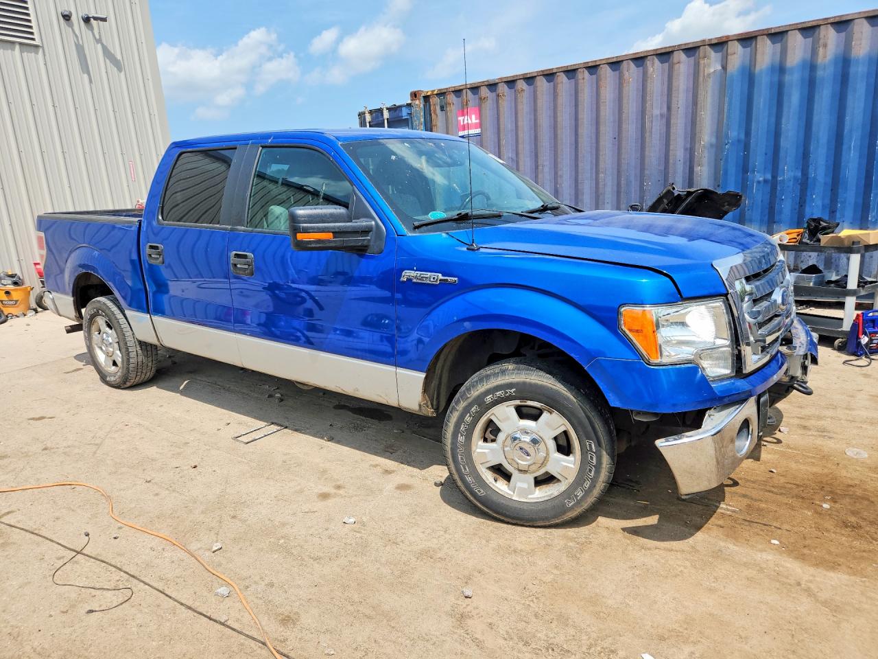 2011 Ford F150 Supercrew Blue vin: 1FTEW1CM4BFC75802