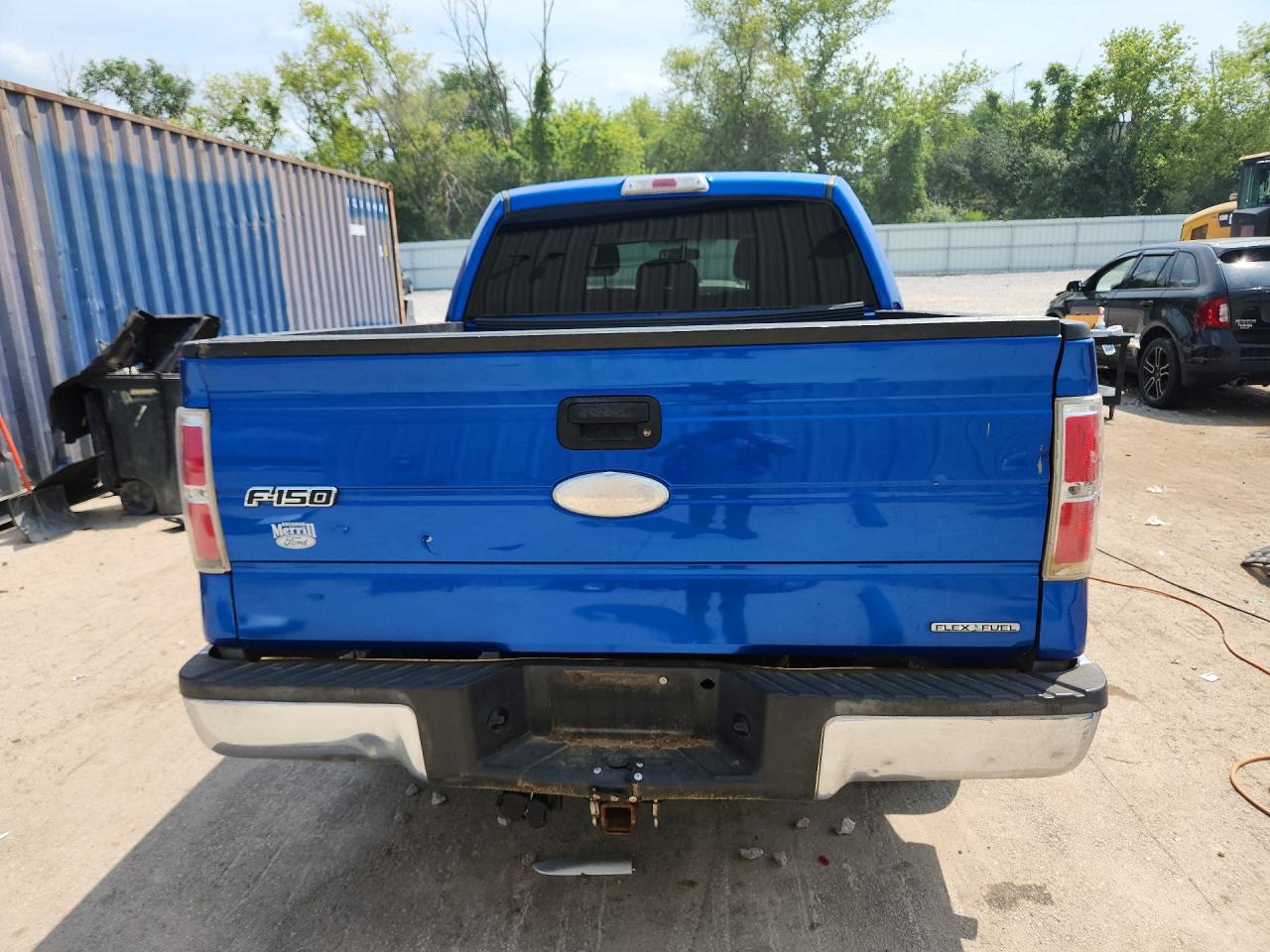 2011 Ford F150 Supercrew Blue vin: 1FTEW1CM4BFC75802