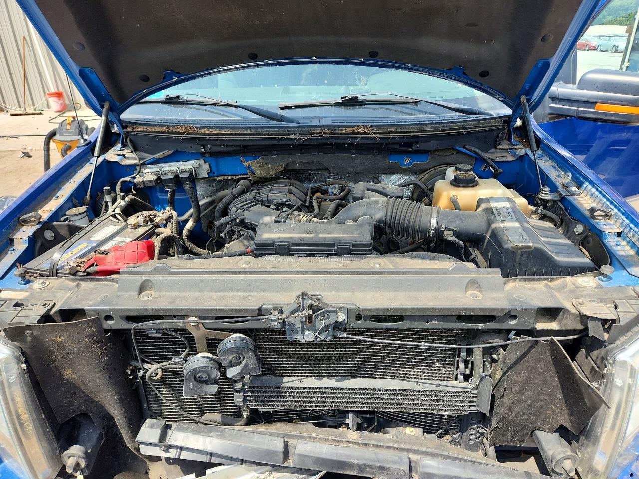 2011 Ford F150 Supercrew Blue vin: 1FTEW1CM4BFC75802