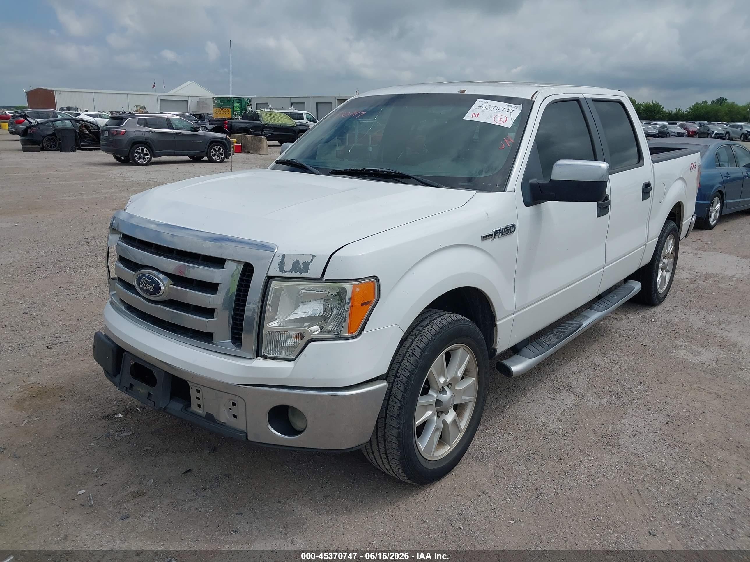 2011 Ford F-150 Xlt White vin: 1FTEW1CM4BKD47623
