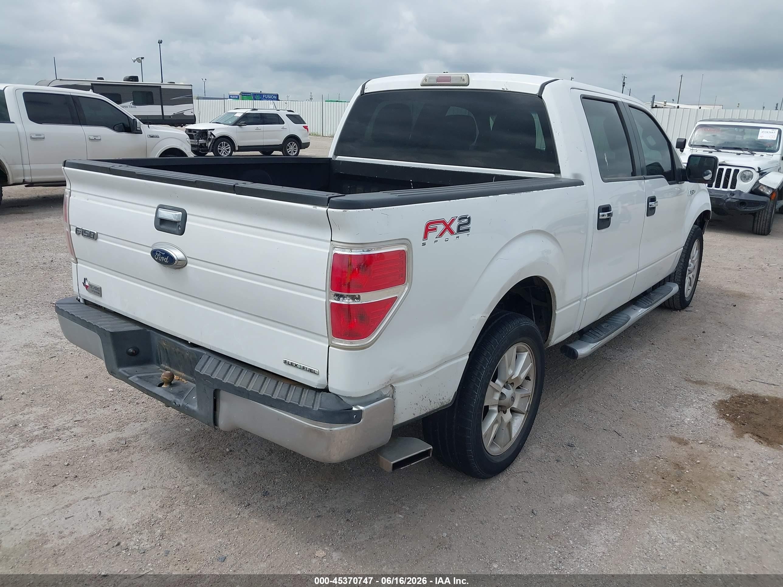 2011 Ford F-150 Xlt White vin: 1FTEW1CM4BKD47623