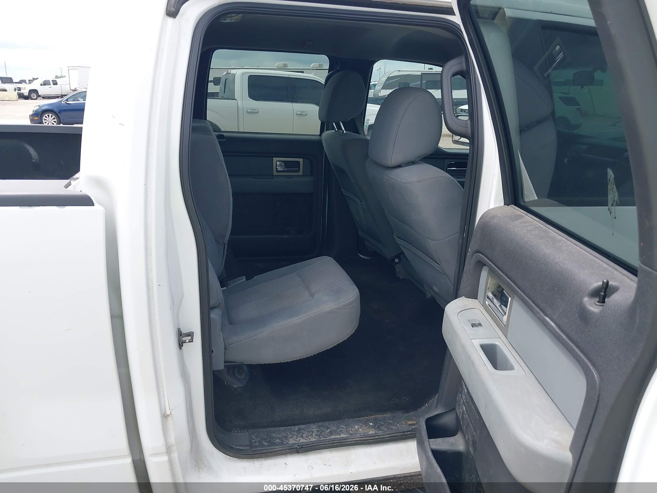 2011 Ford F-150 Xlt White vin: 1FTEW1CM4BKD47623