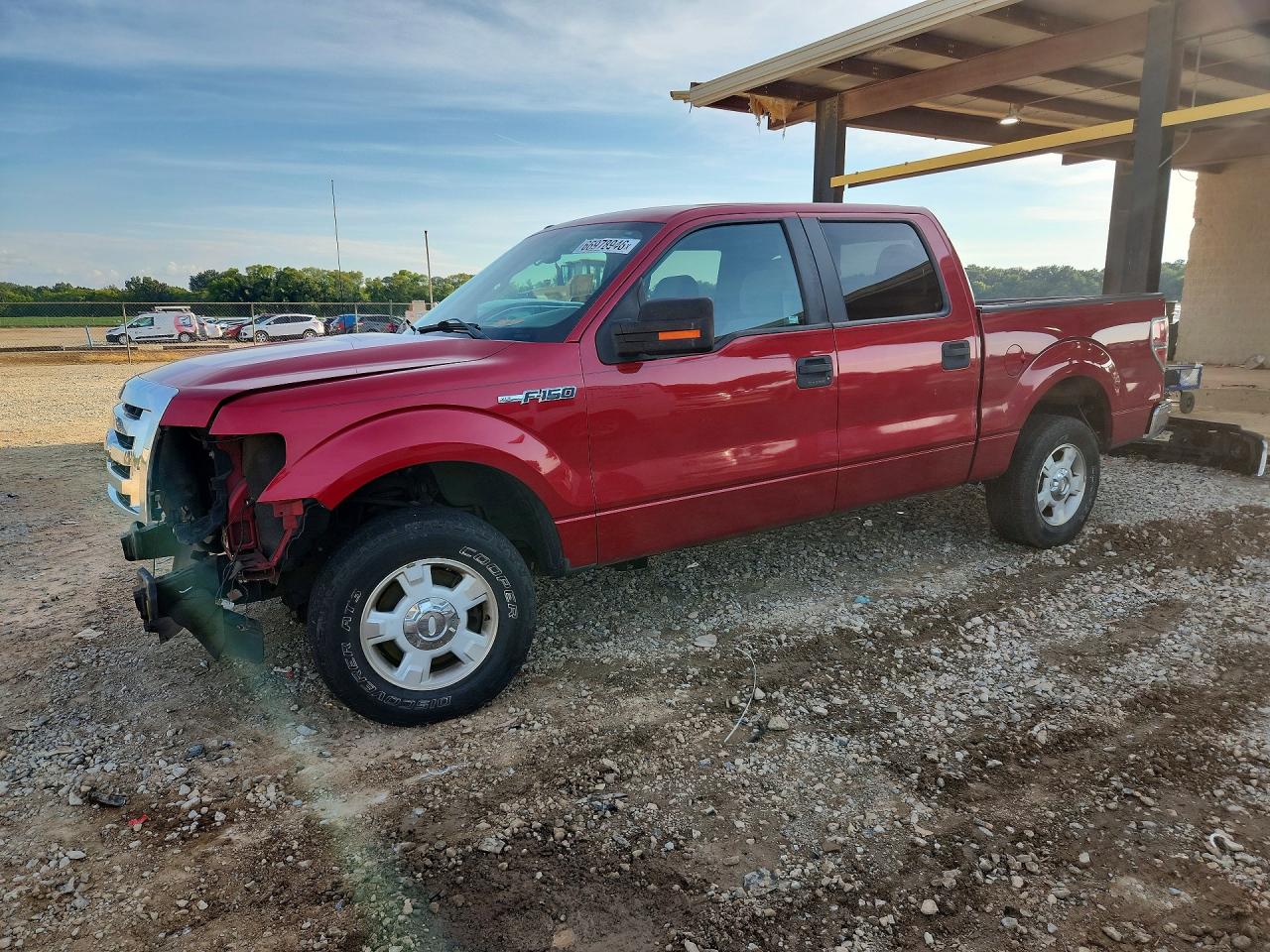 2012 Ford F150 Supercrew Red vin: 1FTEW1CM4CFA17801