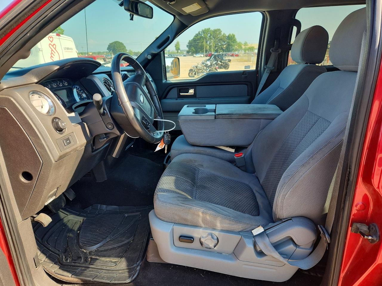 2012 Ford F150 Supercrew Red vin: 1FTEW1CM4CFA17801