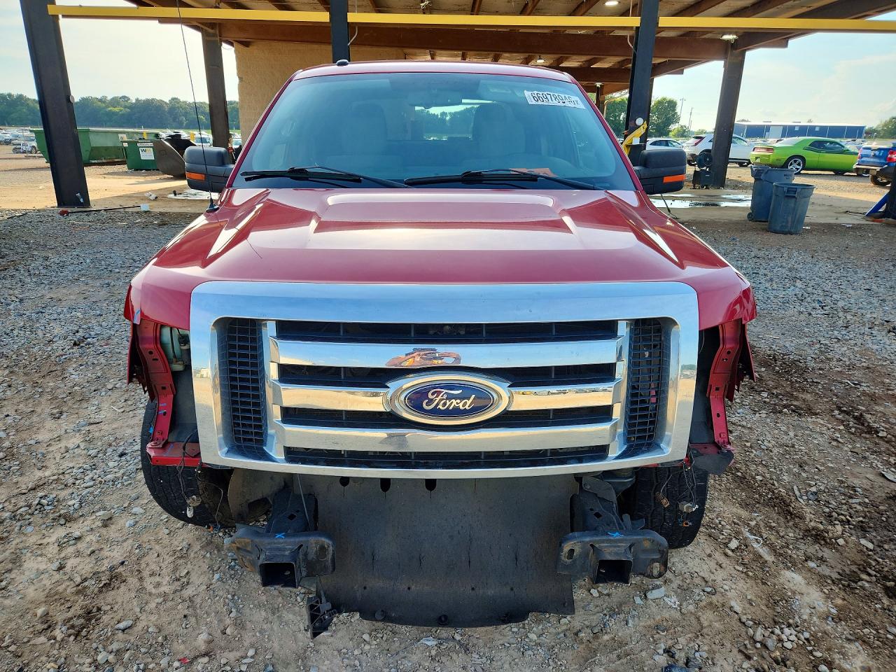 2012 Ford F150 Supercrew Red vin: 1FTEW1CM4CFA17801