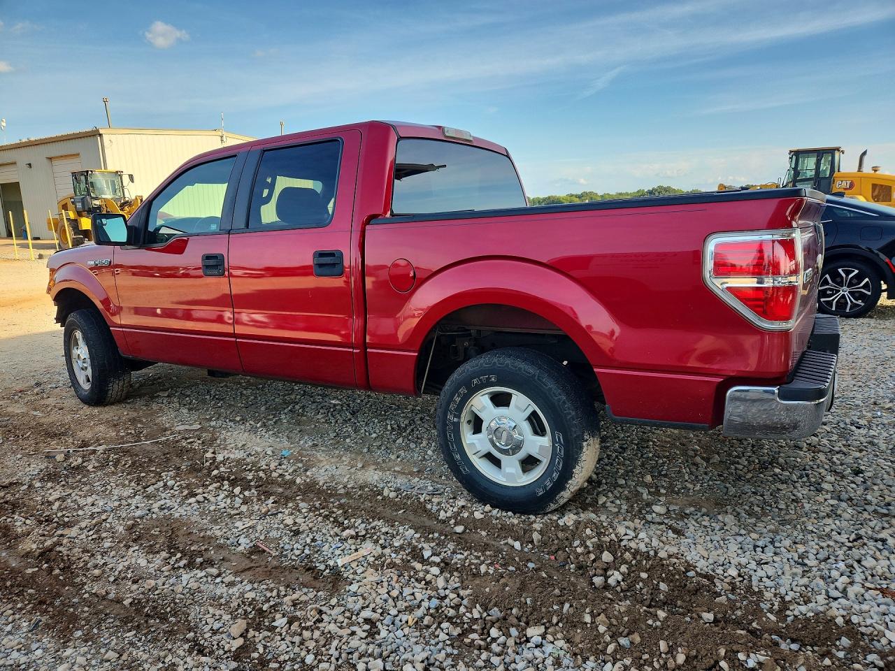 2012 Ford F150 Supercrew Red vin: 1FTEW1CM4CFA17801