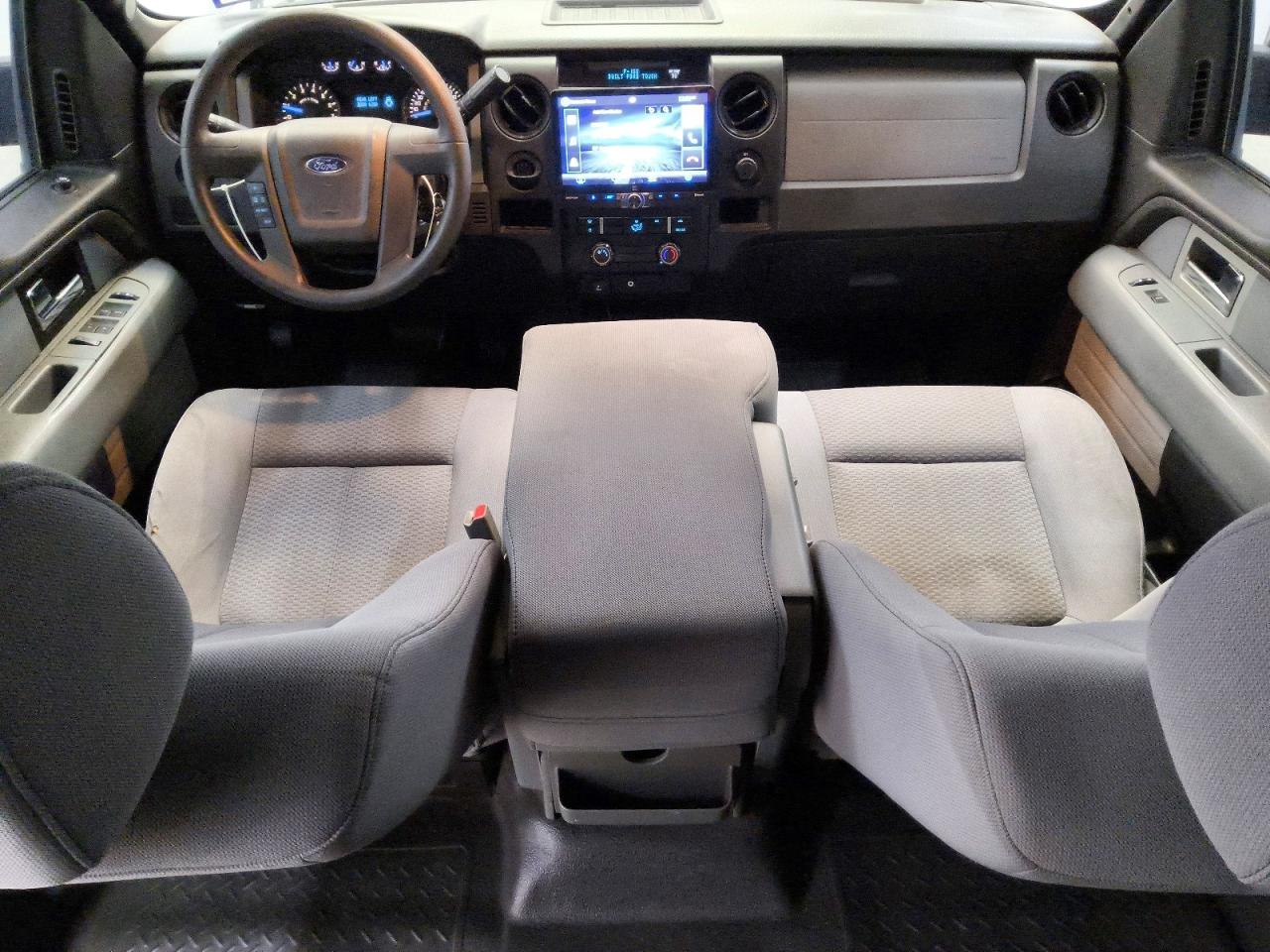 2012 Ford F150 Supercrew Gray vin: 1FTEW1CM4CFA25901