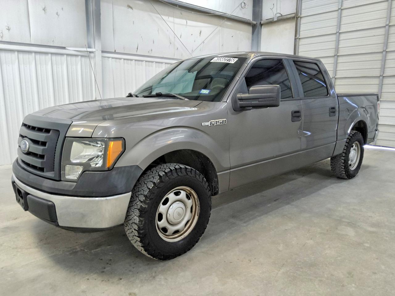 2012 Ford F150 Supercrew Gray vin: 1FTEW1CM4CFA25901