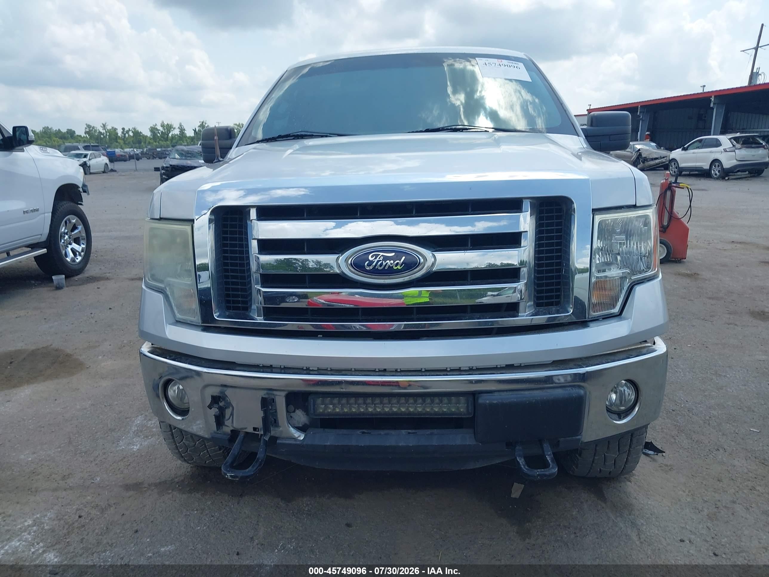 2012 Ford F-150 Xlt Silver vin: 1FTEW1CM4CFA48448