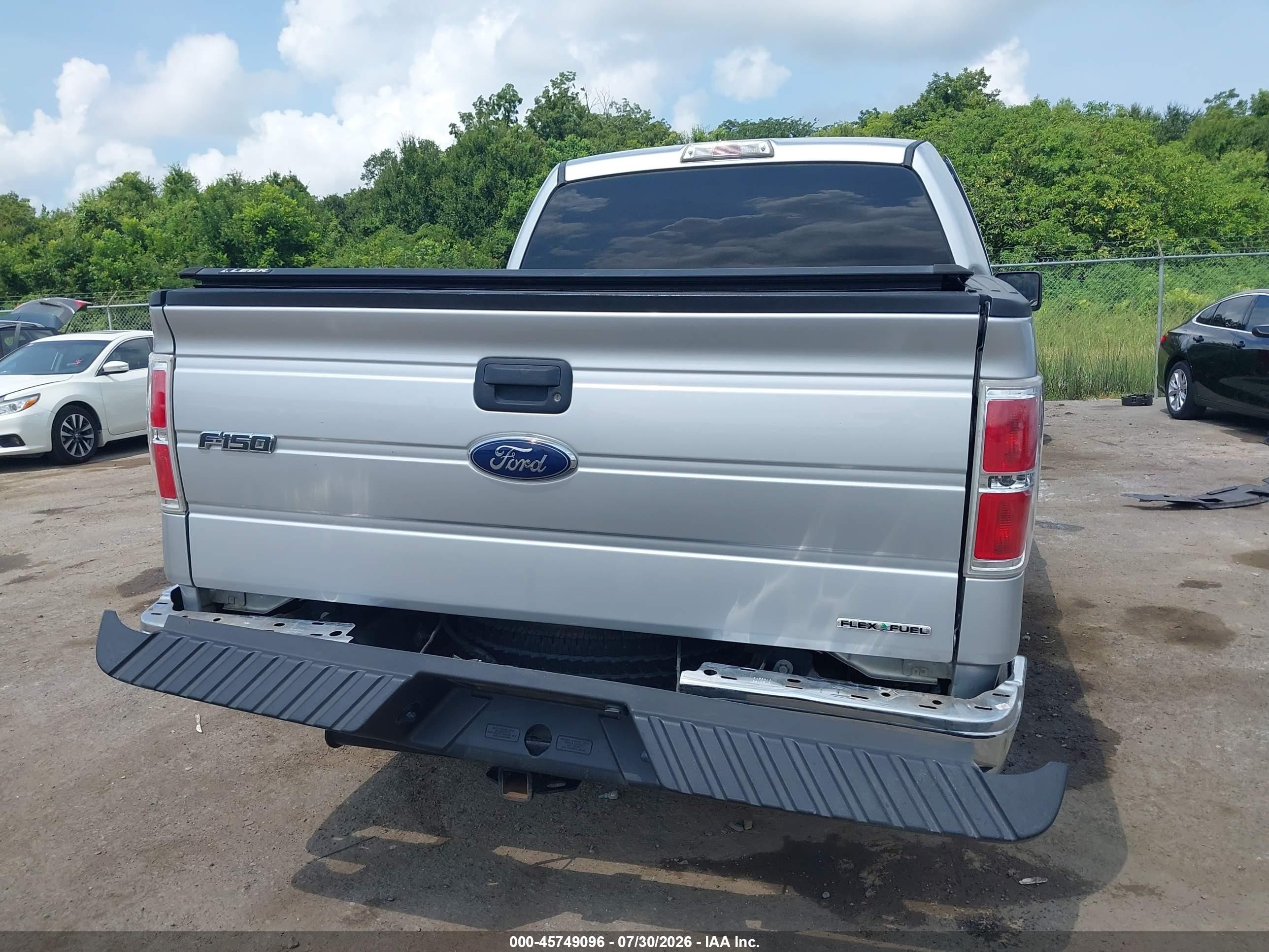 2012 Ford F-150 Xlt Silver vin: 1FTEW1CM4CFA48448
