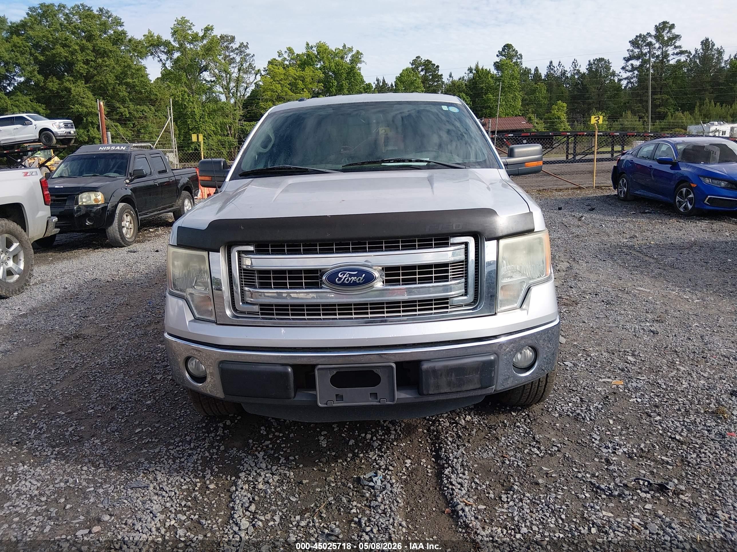 2013 Ford F-150 Xlt Silver vin: 1FTEW1CM4DFB72351