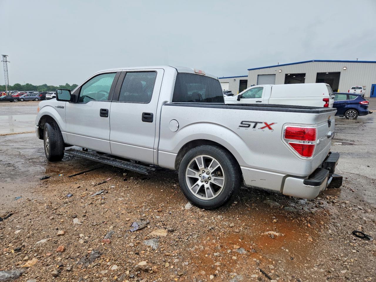2014 Ford F150 Gray vin: 1FTEW1CM4EFB45989
