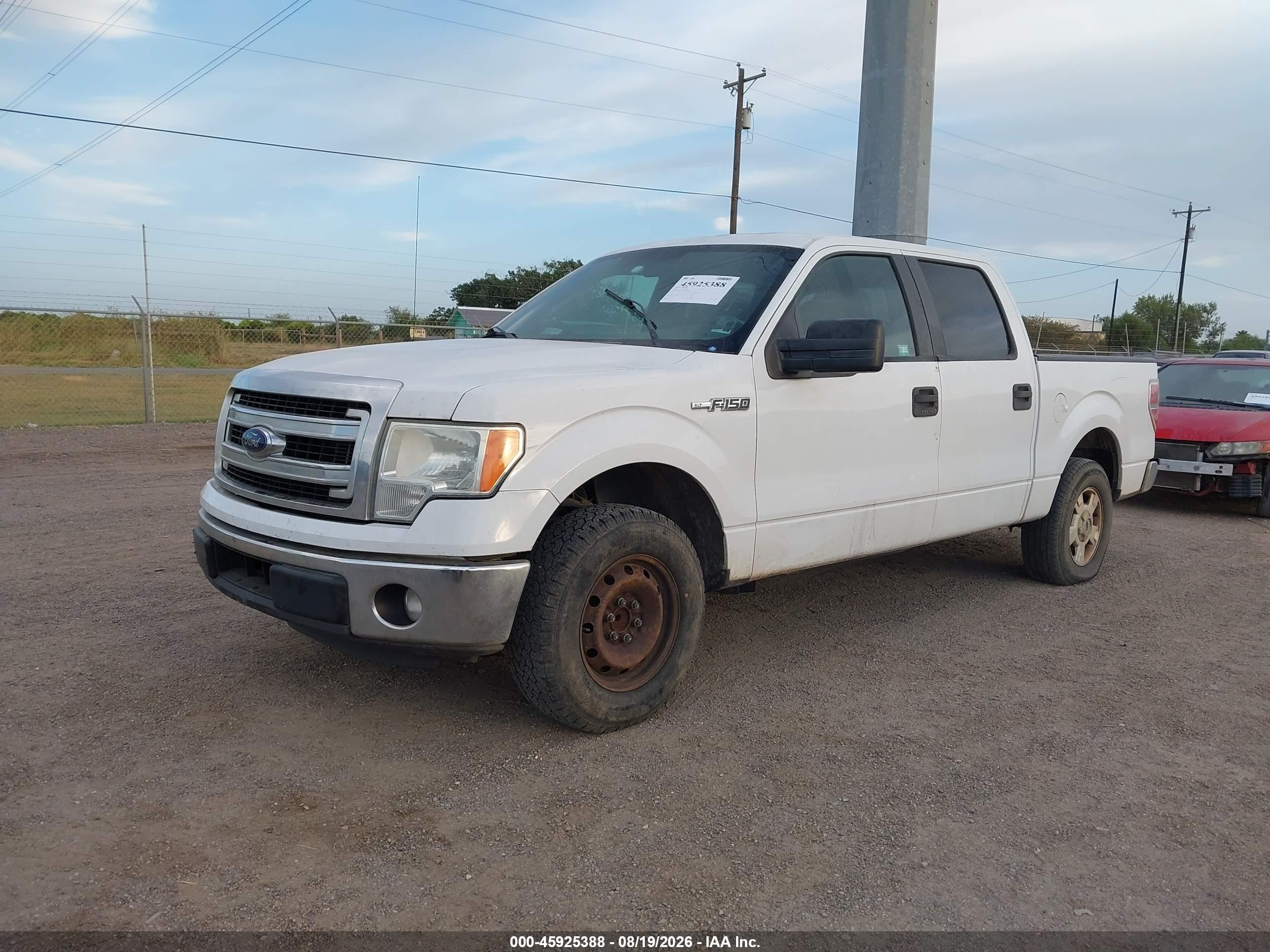 2014 Ford F-150 Xlt Белый vin: 1FTEW1CM4EKD71229