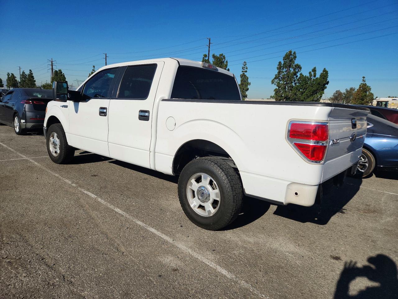 2014 Ford F150 Supercrew Белый vin: 1FTEW1CM4EKE71105