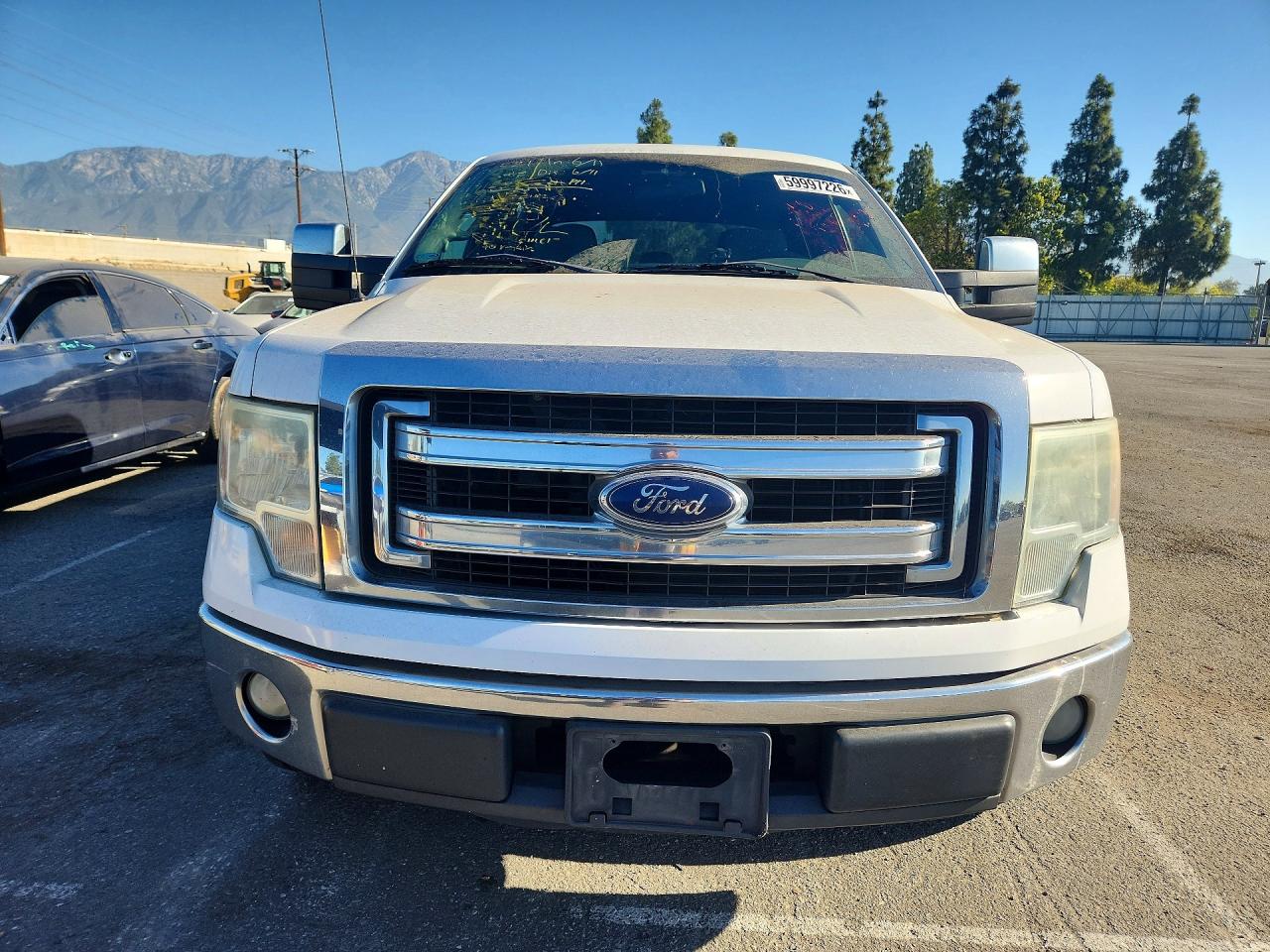 2014 Ford F150 Supercrew Белый vin: 1FTEW1CM4EKE71105