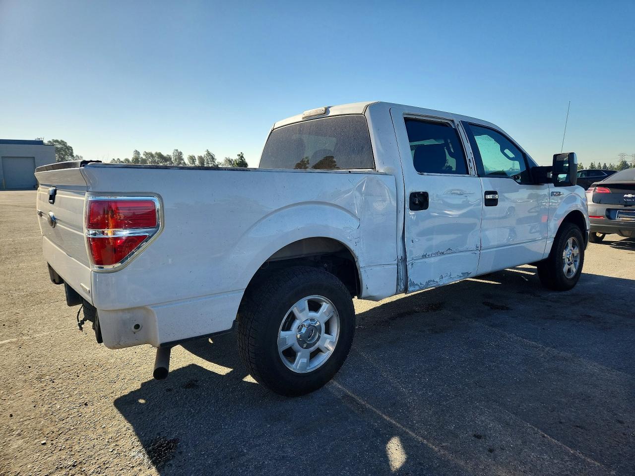 2014 Ford F150 Supercrew Белый vin: 1FTEW1CM4EKE71105