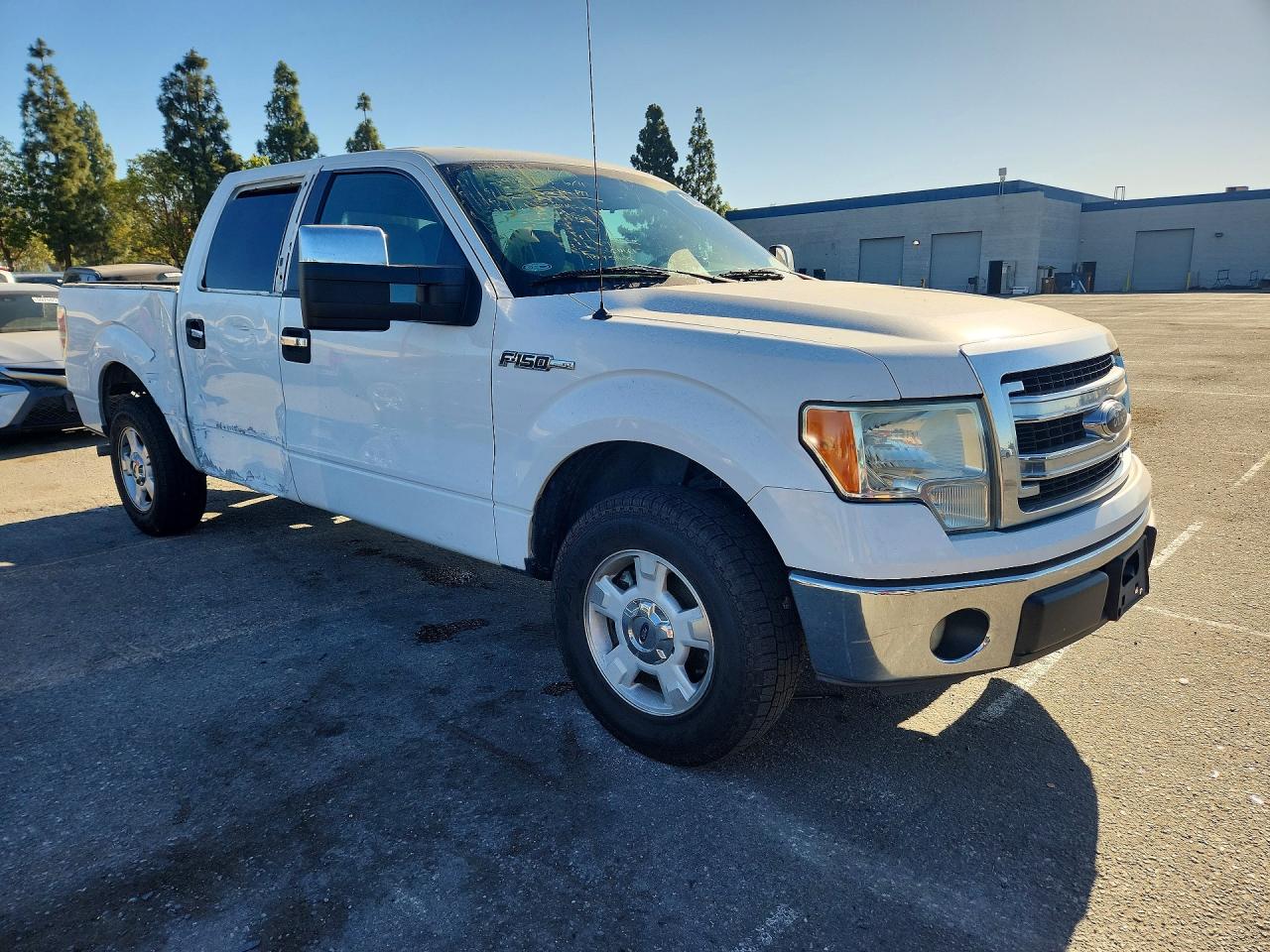 2014 Ford F150 Supercrew Белый vin: 1FTEW1CM4EKE71105