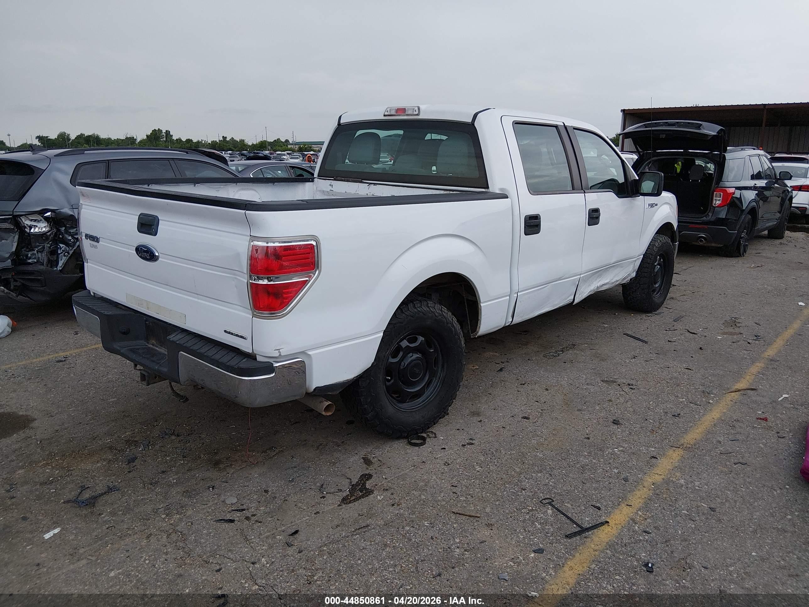 2014 Ford F-150 Xl White vin: 1FTEW1CM4EKF19976