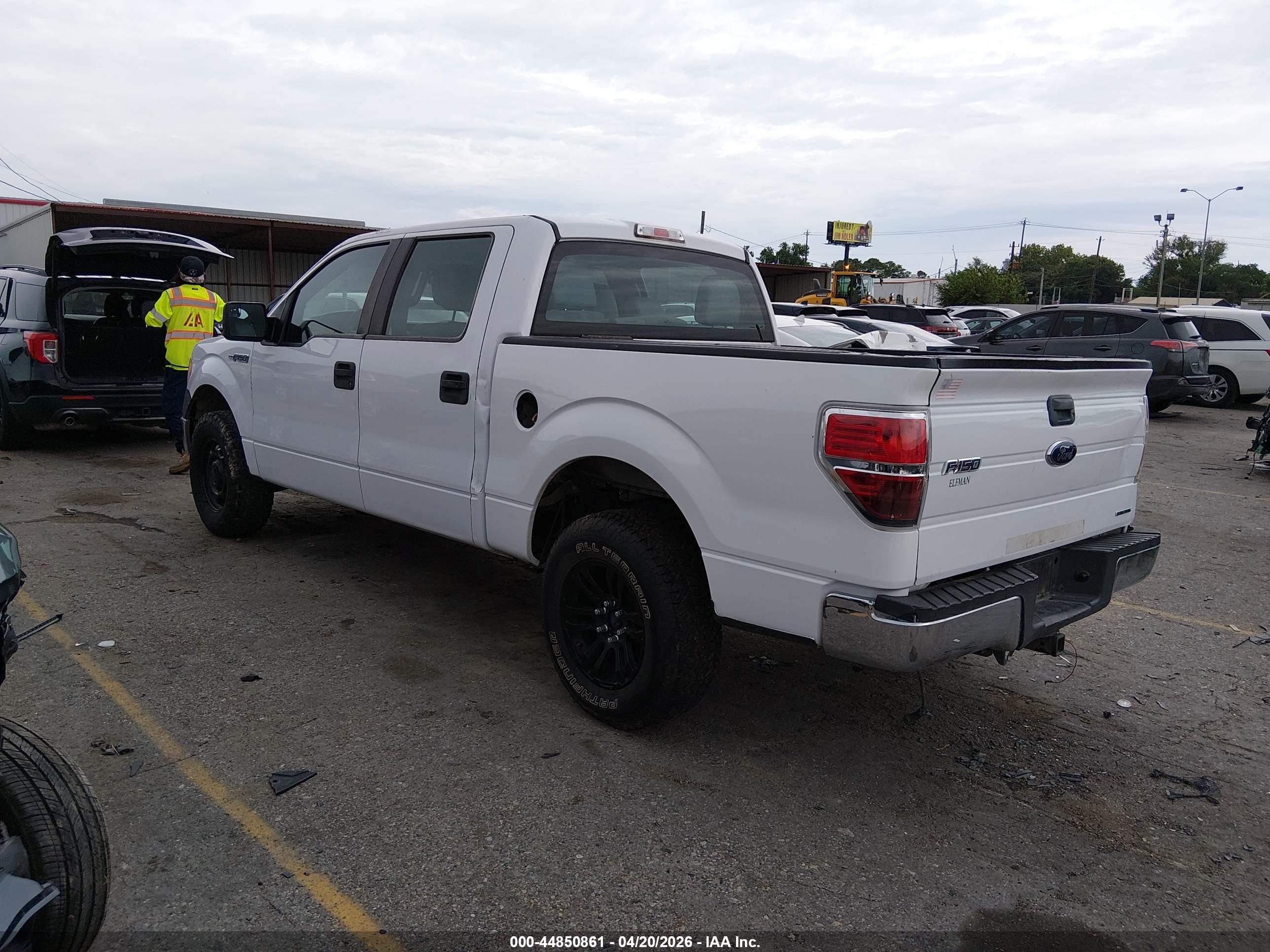 2014 Ford F-150 Xl White vin: 1FTEW1CM4EKF19976