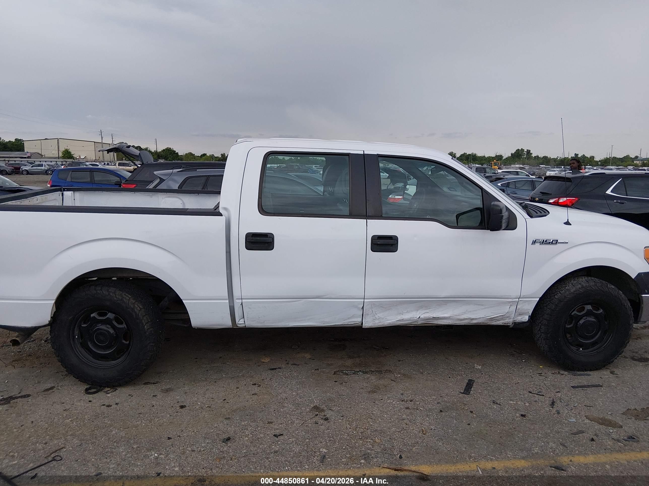 2014 Ford F-150 Xl White vin: 1FTEW1CM4EKF19976