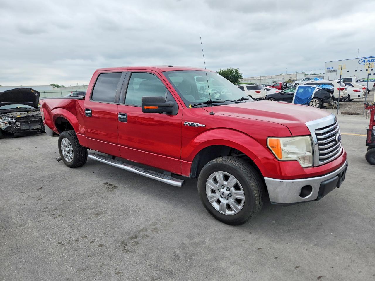 2011 Ford F150 Supercrew Red vin: 1FTEW1CM5BFD08399