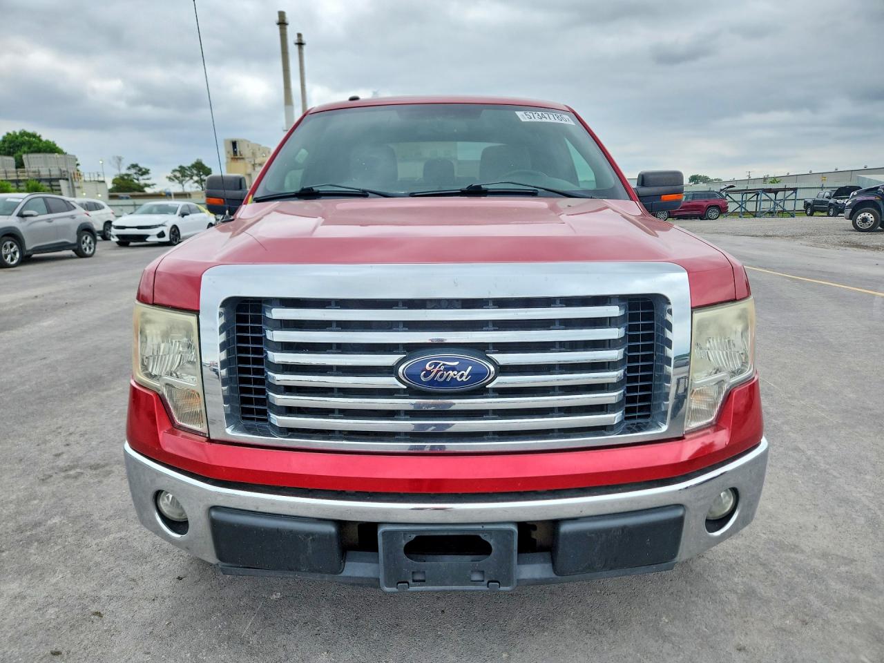 2011 Ford F150 Supercrew Red vin: 1FTEW1CM5BFD08399
