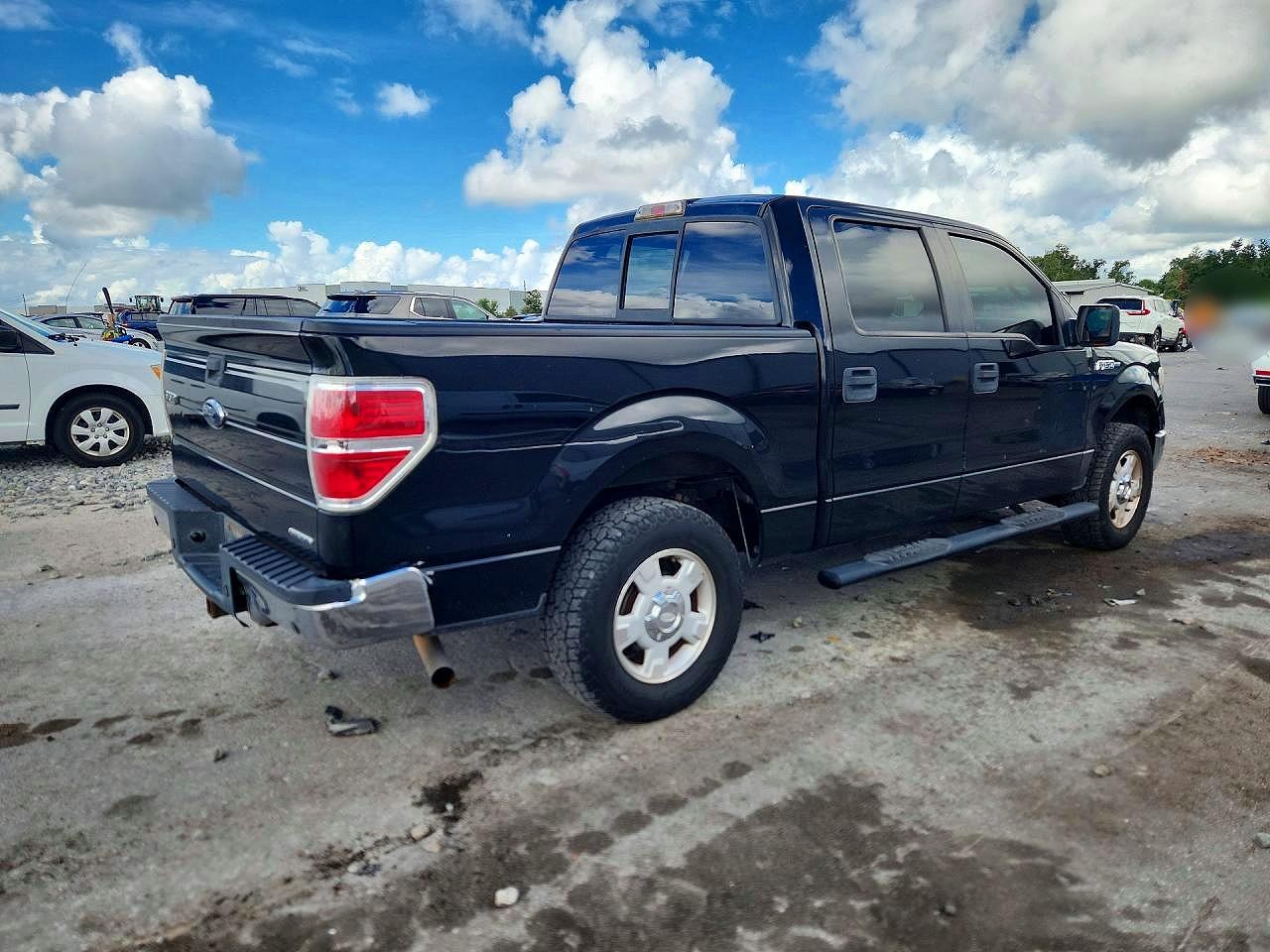 2013 Ford F150 Supercrew Black vin: 1FTEW1CM5DKE63092