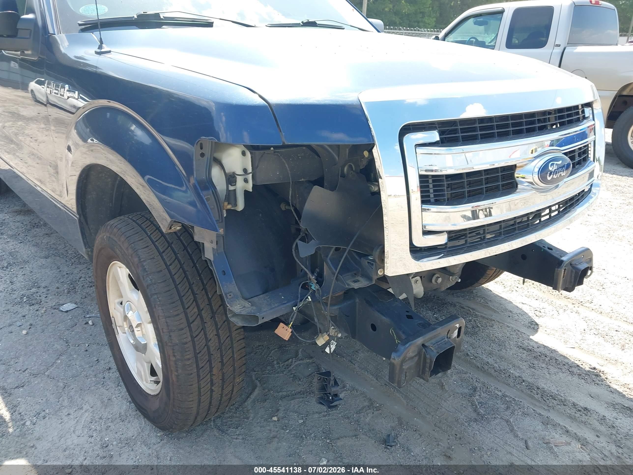 2014 Ford F-150 Xlt Dark Blue vin: 1FTEW1CM5EFC39377