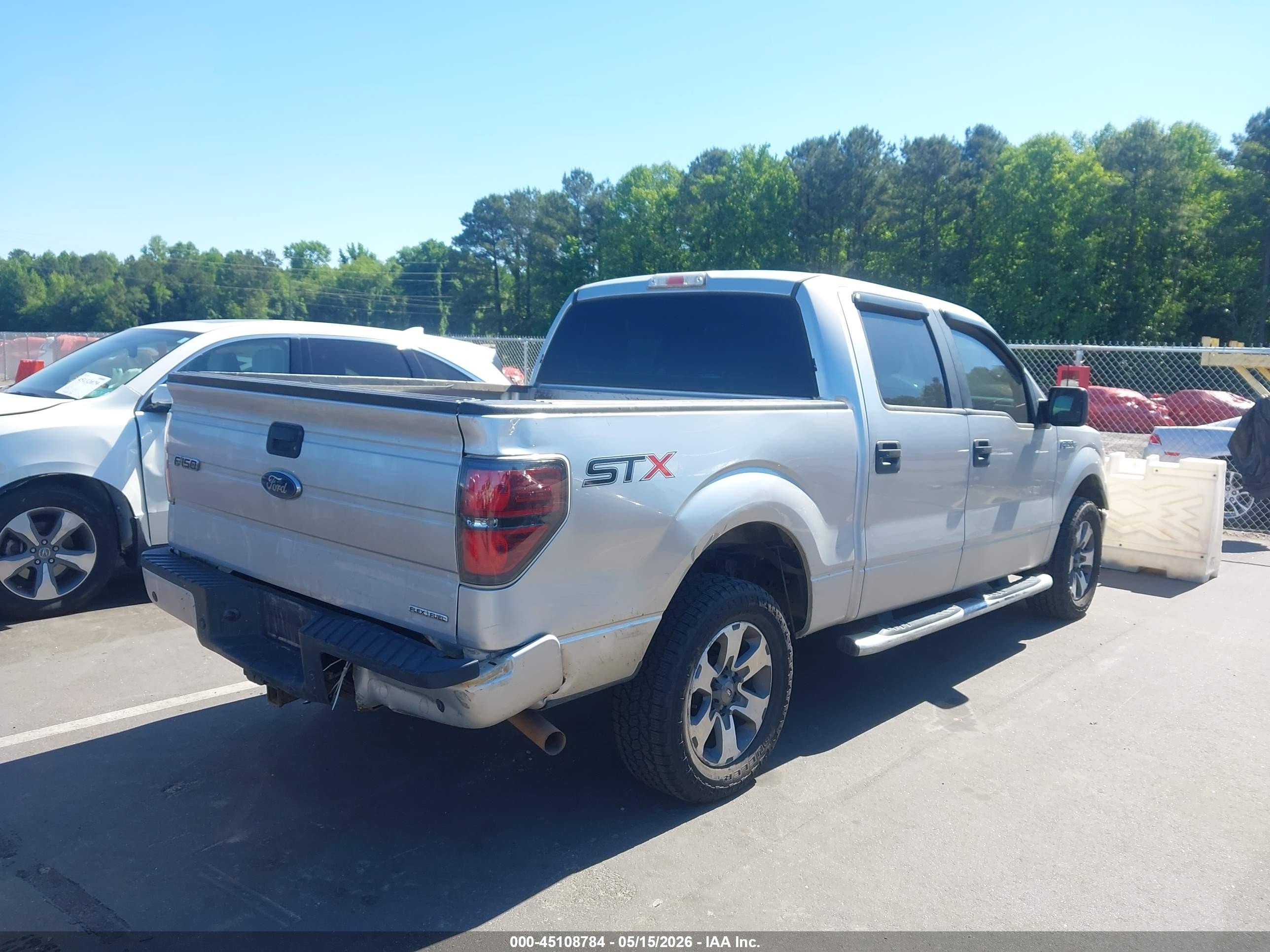 2014 Ford F-150 Stx Silver vin: 1FTEW1CM5EKE30580