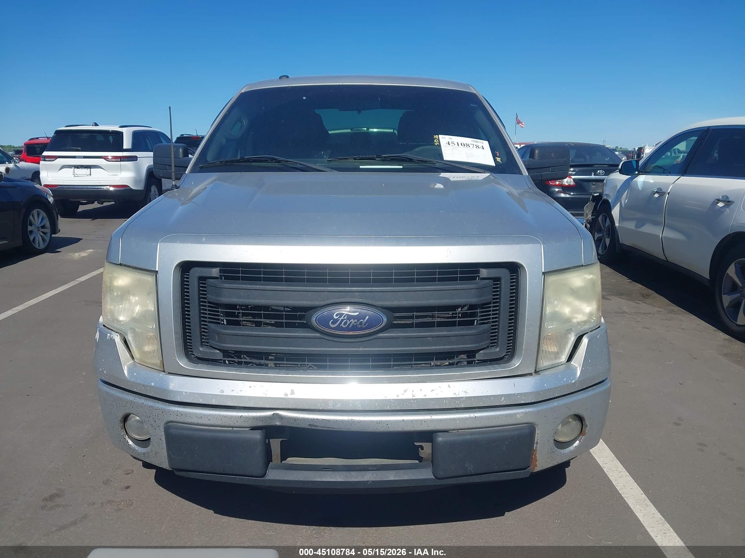 2014 Ford F-150 Stx Silver vin: 1FTEW1CM5EKE30580