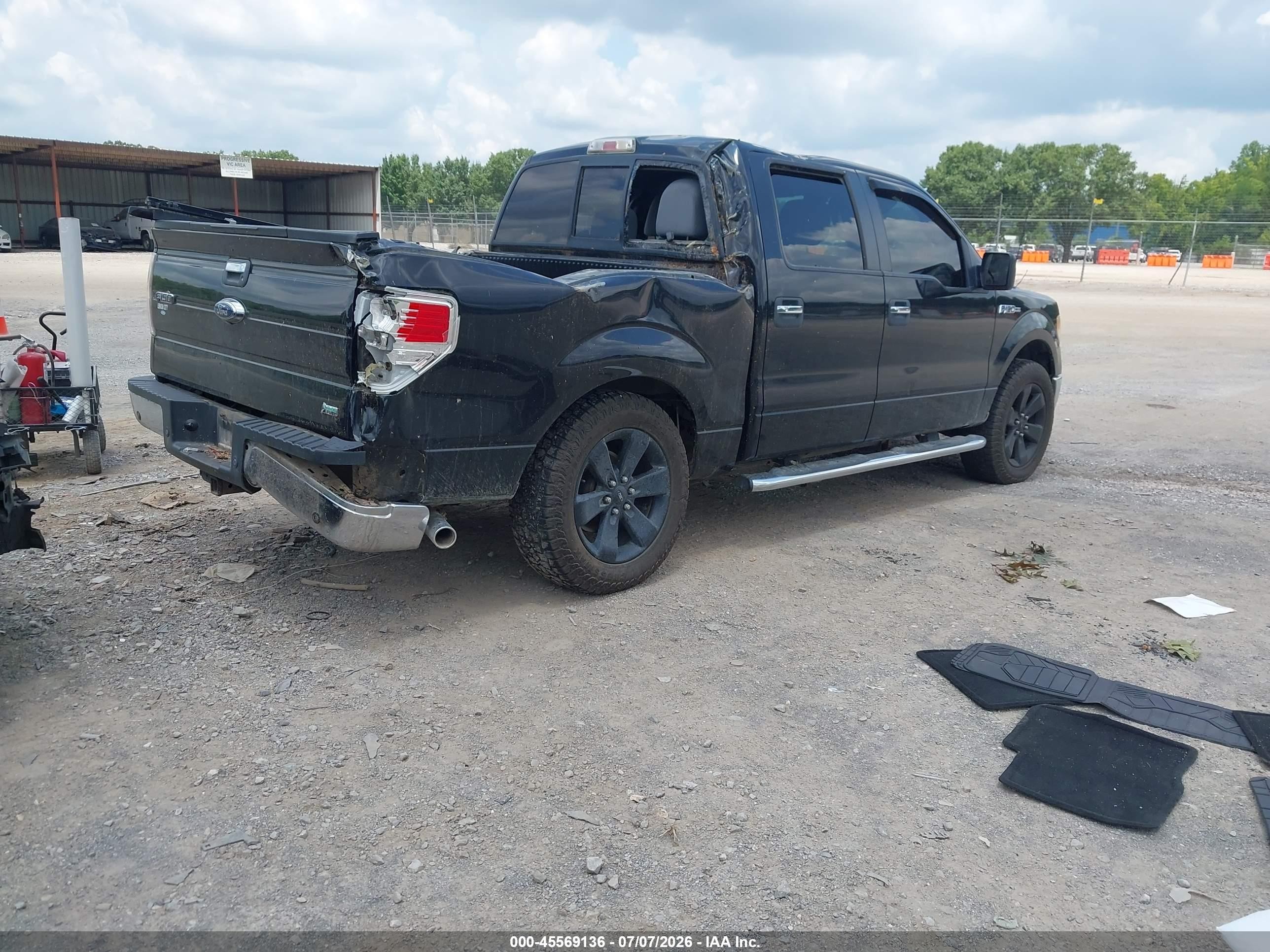 2011 Ford F-150 Xlt Черный vin: 1FTEW1CM6BFA32539