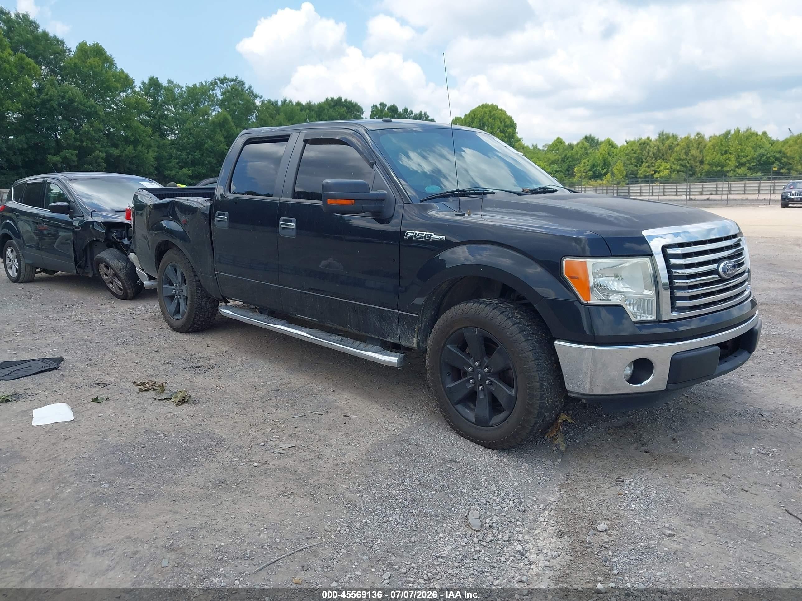 2011 Ford F-150 Xlt Черный vin: 1FTEW1CM6BFA32539