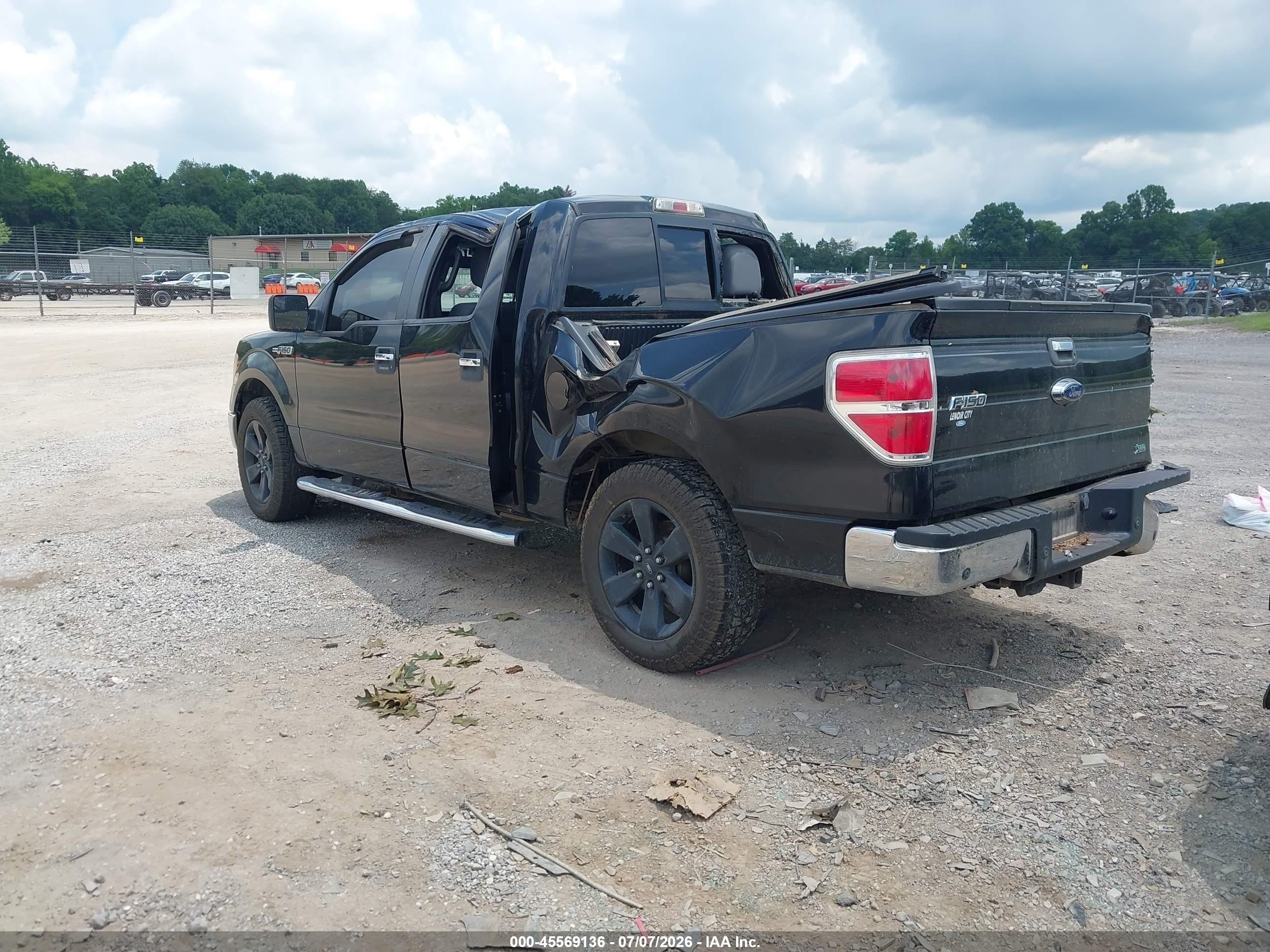 2011 Ford F-150 Xlt Черный vin: 1FTEW1CM6BFA32539